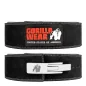 4 Inch Leather Lever Belt (Black) - Gorilla Wear