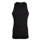Adams Stretch Tank Top (Black) - Gorilla Wear