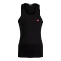 Adams Stretch Tank Top (Black) - Gorilla Wear