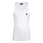 Adams Stretch Tank Top (White) - Gorilla Wear