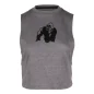 Addison Drop Armhole Tank (Gray) - Gorilla Wear