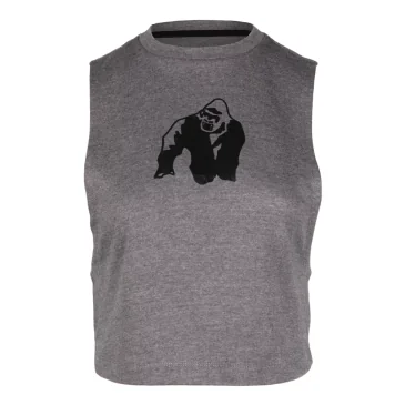 Addison Drop Armhole Tank (Gray) Gorilla Wear pas cher - Nutriwellness