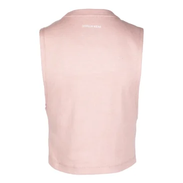 Addison Drop Armhole Tank (Rose) Gorilla Wear pas cher - Nutriwellness