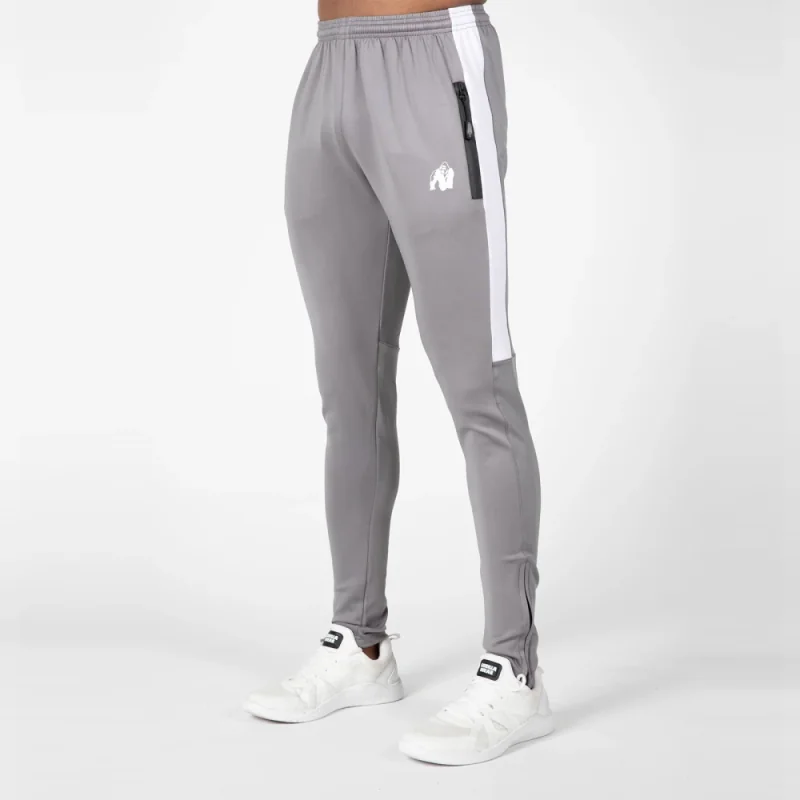 Benton Track Pants (Gray) - Gorilla Wear