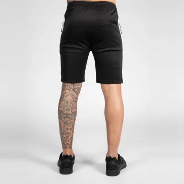 Benton Track Shorts (Black) de Gorilla Wear pas cher - Nutriwellness