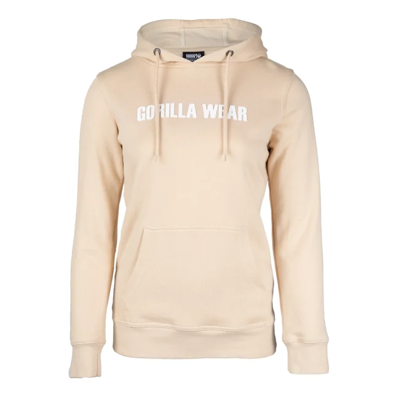 Charlotte Hoodie (Beige) - Gorilla Wear