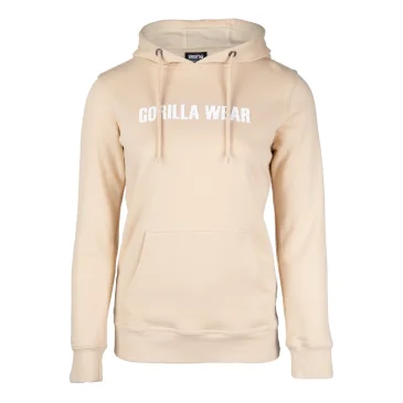 Charlotte Hoodie (Beige) de Gorilla Wear pas cher - Nutriwellness