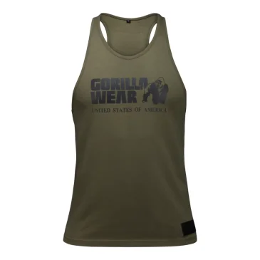 Classic Tank Top (Army Green) de Gorilla Wear pas cher - Nutriwellness