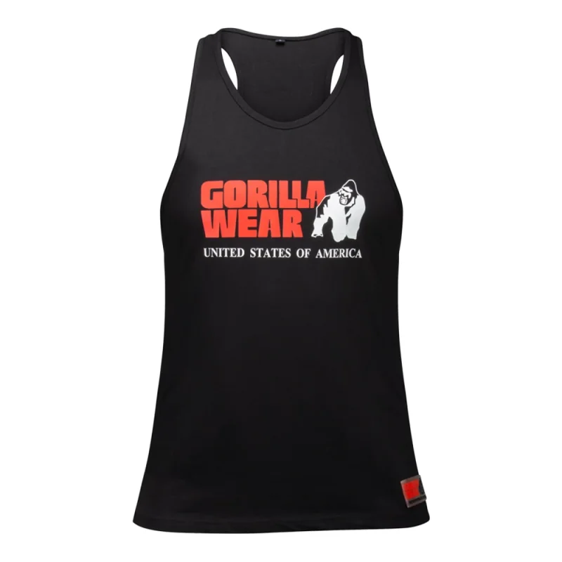 Classic Tank Top (Black) - Gorilla Wear