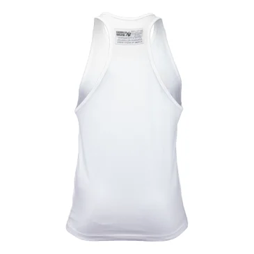 Classic Tank Top (White) de Gorilla Wear pas cher - Nutriwellness