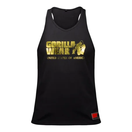 Classic Tank Top (Gold) de Gorilla Wear pas cher - Nutriwellness