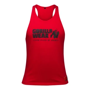 Classic Tank Top (Tango Red) de Gorilla Wear pas cher - Nutriwellness