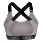 Colby Sports Bra (Gray) - Gorilla Wear