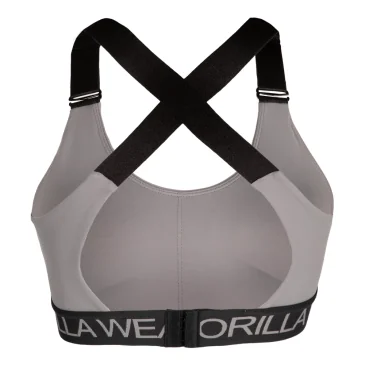 Colby Sports Bra (Gray) de Gorilla Wear pas cher - Nutriwellness