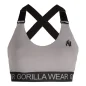 Colby Sports Bra (Gray) - Gorilla Wear