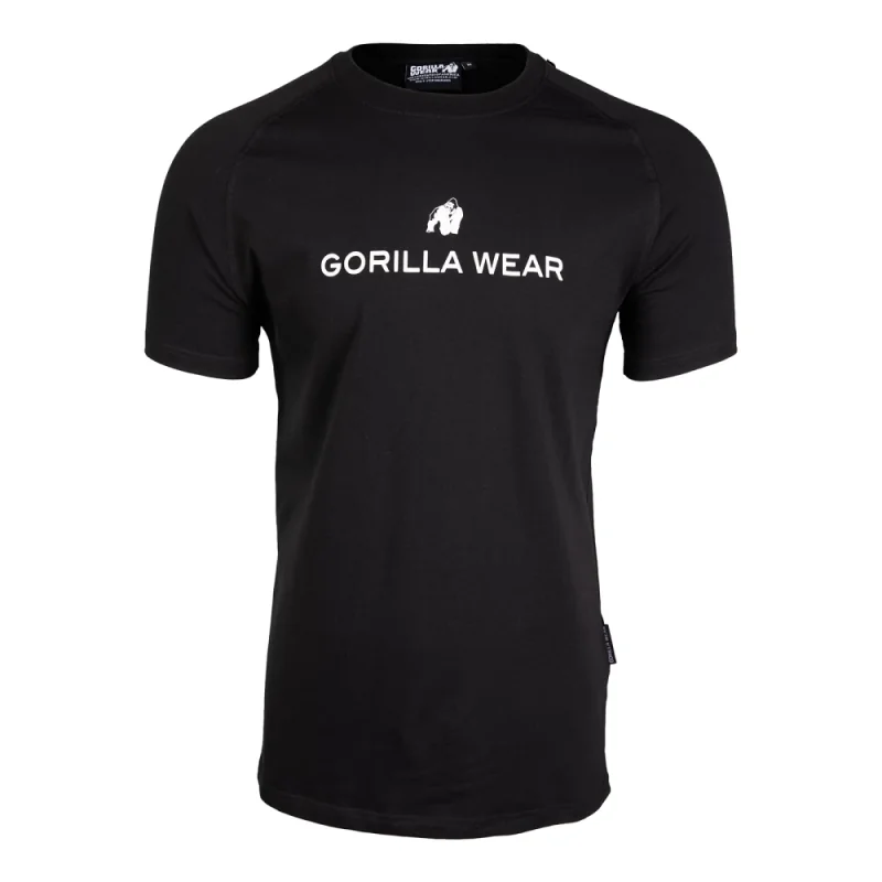 Davis T-Shirt (Black) - Gorilla Wear