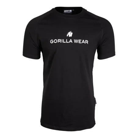 Davis T-Shirt (Black) de Gorilla Wear pas cher - Nutriwellness