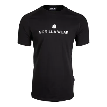 Davis T-Shirt (Black) de Gorilla Wear pas cher - Nutriwellness
