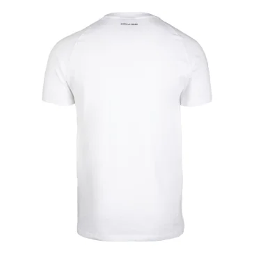 Davis T-Shirt (White) de Gorilla Wear pas cher - Nutriwellness