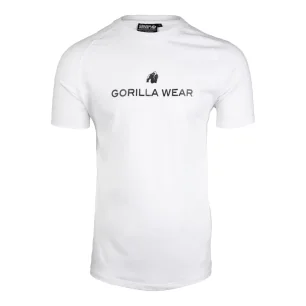 Davis T-Shirt (White) de Gorilla Wear pas cher - Nutriwellness