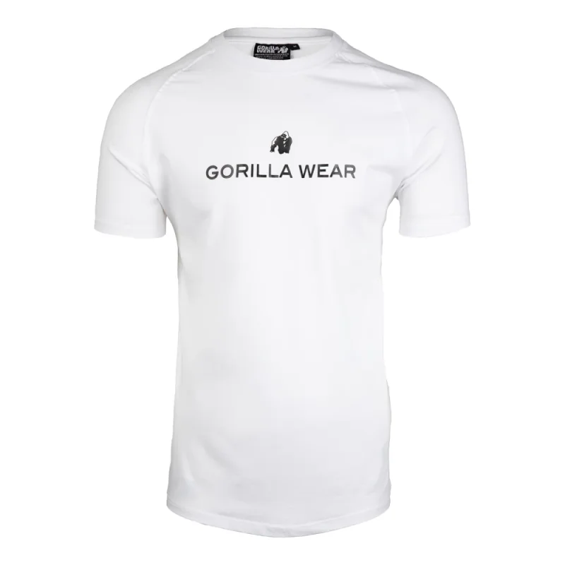 Davis T-Shirt (White) - Gorilla Wear