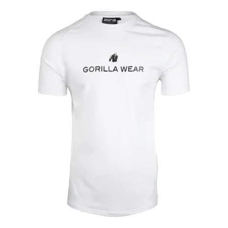 Davis T-Shirt (White) de Gorilla Wear pas cher - Nutriwellness