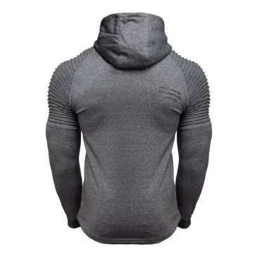 Delta Hoodie Gray de Gorilla Wear pas cher - Nutriwellness