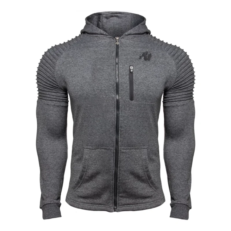 Delta Hoodie Gray - Gorilla Wear
