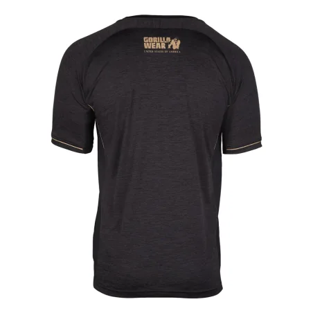 Fremont T-Shirt (Black/Gold) - Gorilla Wear