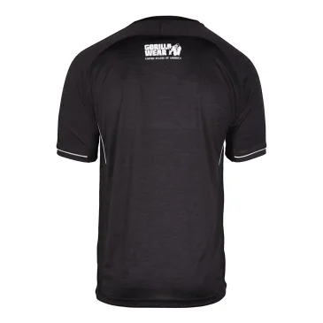 Fremont T-Shirt (Black/White) de Gorilla Wear pas cher - Nutriwellness