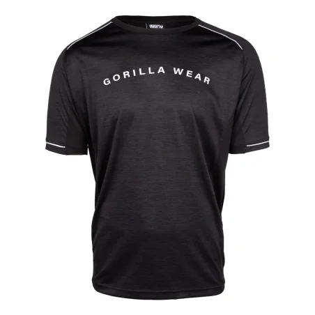 Fremont T-Shirt (Black/White) de Gorilla Wear pas cher - Nutriwellness
