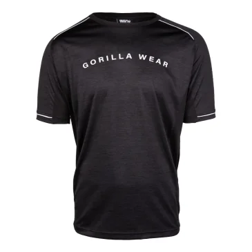 Fremont T-Shirt (Black/White) de Gorilla Wear pas cher - Nutriwellness