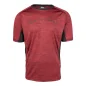 Fremont T-Shirt (Burgundy Red / Black) - Gorilla Wear