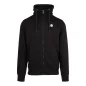 Kennewick Zipped Hoodie (Black) - Gorilla Wear