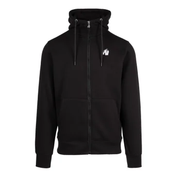 Kennewick Zipped Hoodie (Black) Gorilla Wear pas cher - Nutriwellness