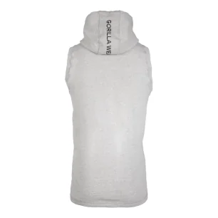 Lincoln Sleeveless Hoodie (Gray) - Gorilla Wear