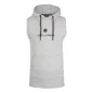 Lincoln Sleeveless Hoodie (Gray) - Gorilla Wear