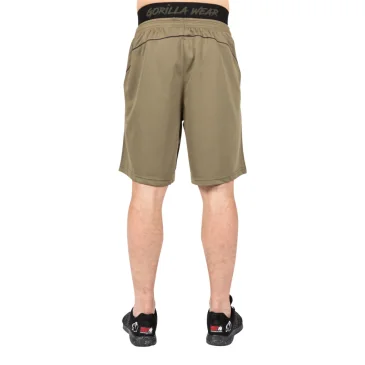 Mercury Mesh Shorts (Army Green/Black) de Gorilla Wear pas cher