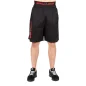 Mercury Mesh Shorts (Black/Red) - Gorilla Wear