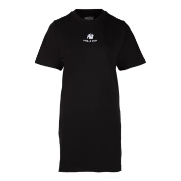 Neenah T-Shirt Dress (Black) de Gorilla Wear pas cher - Nutriwellness