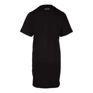 Neenah T-Shirt Dress (Black) de Gorilla Wear pas cher - Nutriwellness