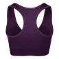 Neiro Seamless Sports Bra (Purple) - Gorilla Wear
