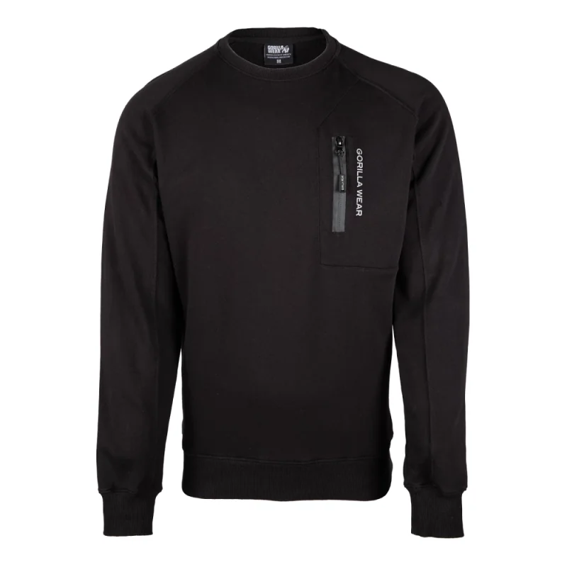 Newark Sweater (Black) - Gorilla Wear