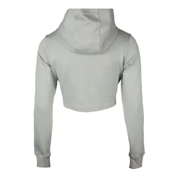 Pixley Crop Top Hoodie (Light Green) de Gorilla Wear pas cher