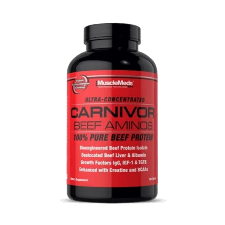 Carnivor Beef Aminos - 300 tablets de MuscleMeds pas cher