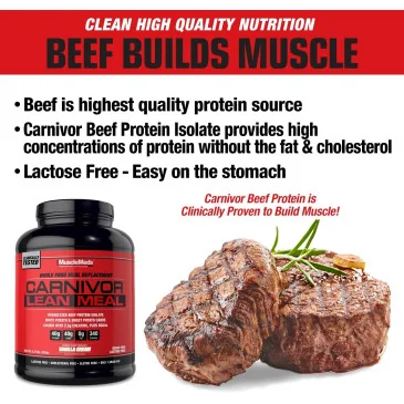 Carnivor Lean Meal - 1910 - 1948 grams de MuscleMeds pas cher
