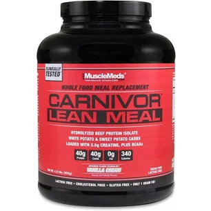 Carnivor Lean Meal - 1910 - 1948 grams de MuscleMeds pas cher