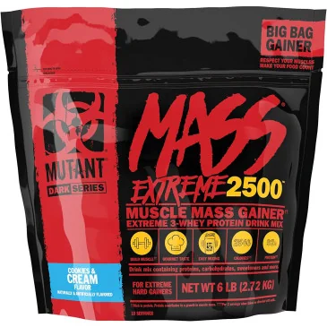 Mutant Mass XXXTREME 2500 (6lbs) de Mutant pas cher - Nutriwellness