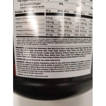 Mutant Mass XXXTREME 2500 (12lbs) de Mutant pas cher - Nutriwellness