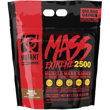 Mutant Mass XXXTREME 2500 (12lbs) de Mutant pas cher - Nutriwellness